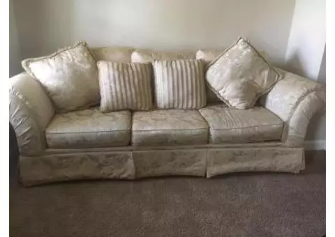 Couch and matching love seat